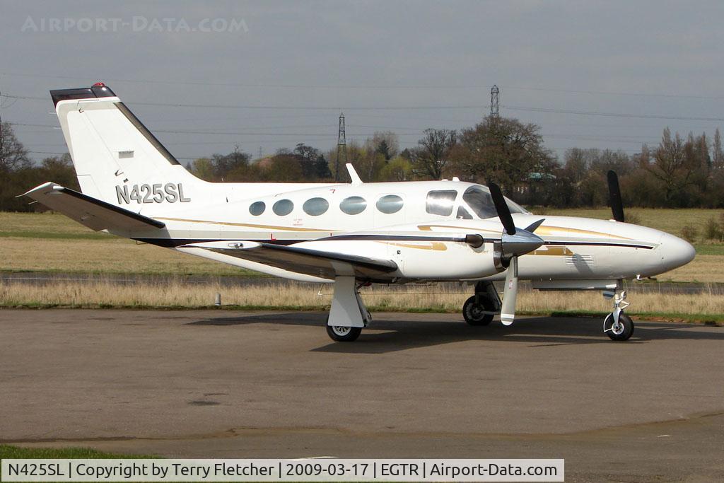 N425SL, 1987 Cessna 425 Conquest I C/N 425-0236, Cessna 425 at Elstree