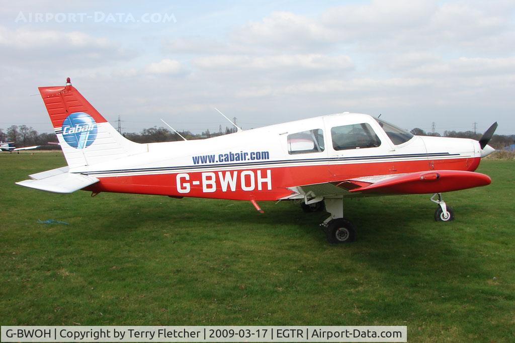 G-BWOH, 1988 Piper PA-28-161 Cadet C/N 2841061, Piper PA-28-161 at Elstree