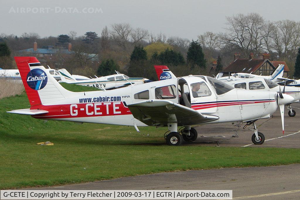 G-CETE, 2000 Piper PA-28-161 Cherokee Warrior III C/N 2842079, Piper PA-28-161 at Elstree