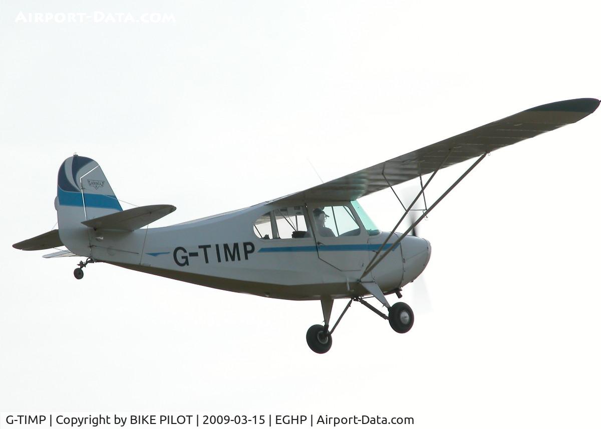 G-TIMP, 1946 Aeronca 7BCM C/N 7AC-3392, CLIMBING OUT FROM RWY 26