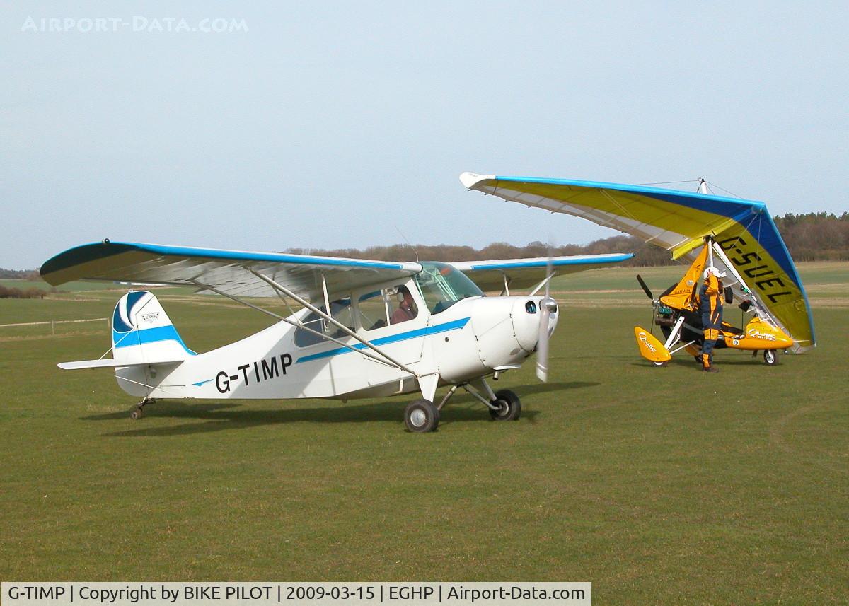 G-TIMP, 1946 Aeronca 7BCM C/N 7AC-3392, GREAT SPRING DAY AT POPHAM