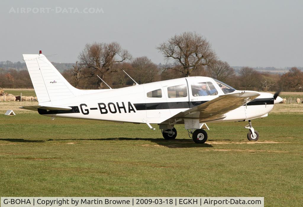 G-BOHA, 1978 Piper PA-28-161 Cherokee Warrior II C/N 28-7816352, Piper PA28