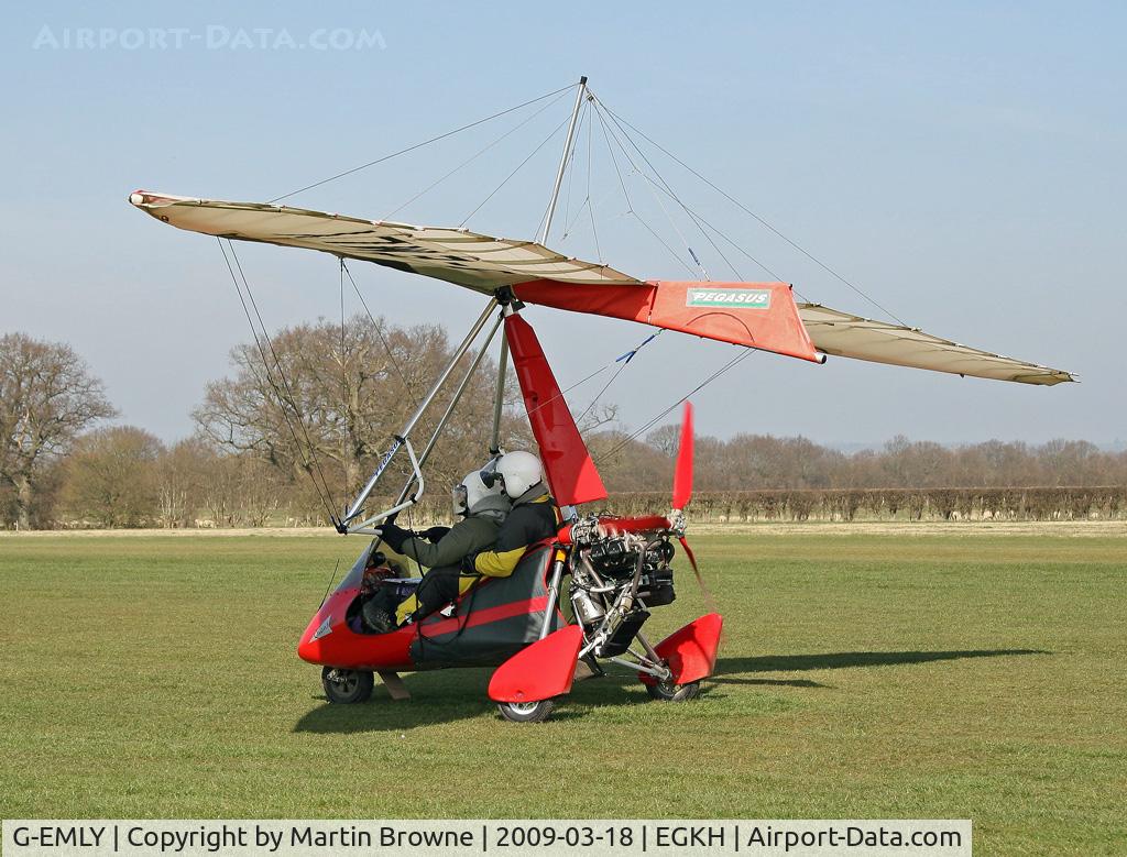 G-EMLY, 1999 Pegasus Quantum 15-912 C/N 7531, MICROLIGHT