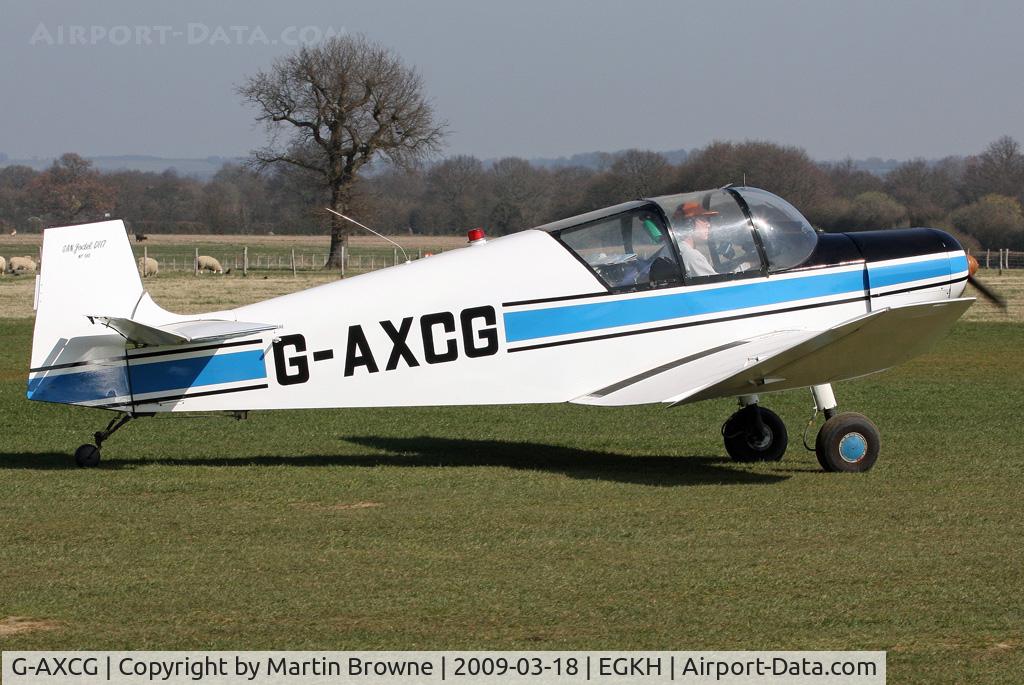 G-AXCG, 1957 SAN Jodel D-117 C/N 510, VISITOR