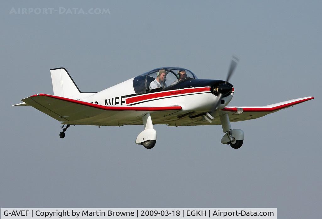 G-AVEF, 1963 SAN Jodel D-150 Mascaret C/N 16, Student pilot