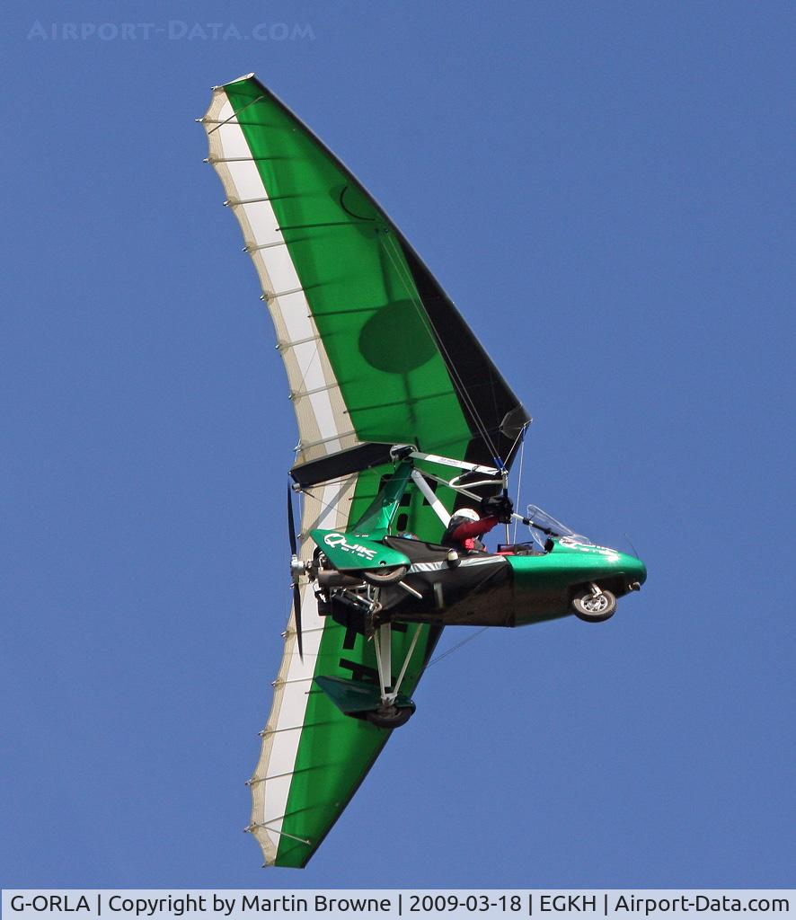 G-ORLA, 2007 P&M Aviation Pegasus Quik C/N 8268, Visitor