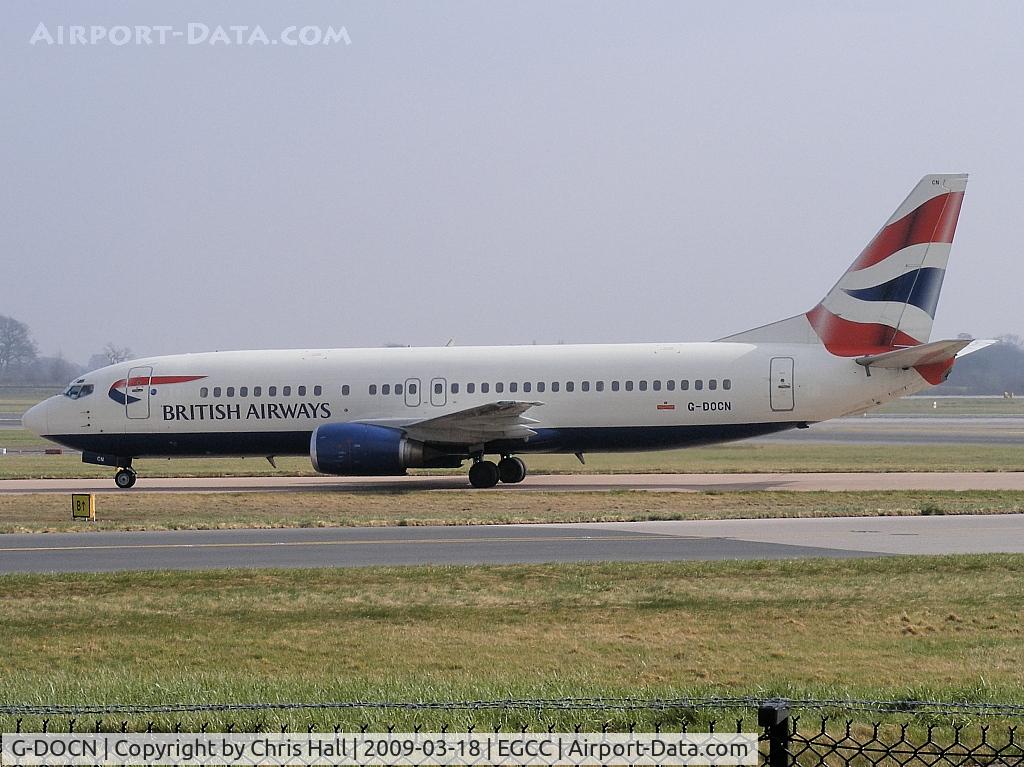 G-DOCN, 1992 Boeing 737-436 C/N 25848, British Airways
