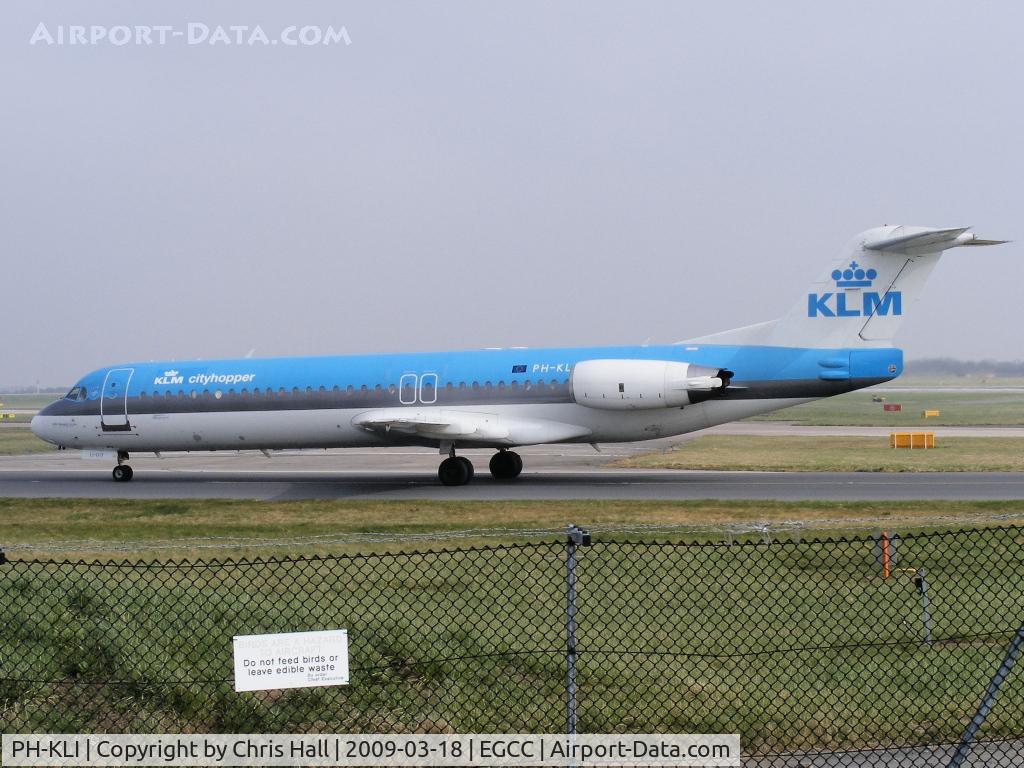 PH-KLI, 1989 Fokker 100 (F-28-0100) C/N 11273, KLM Cityhopper