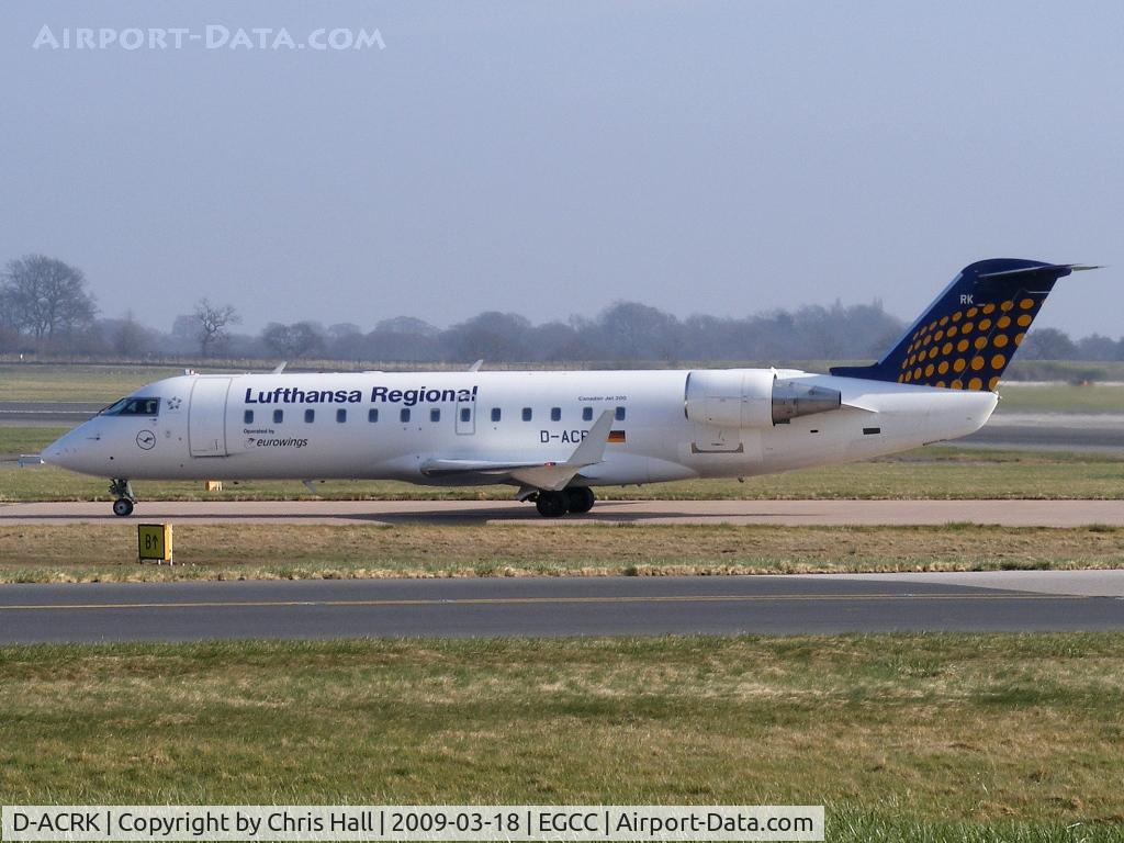 D-ACRK, 2004 Bombardier CRJ-200ER (CL-600-2B19) C/N 7901, Lufthansa Regional operated by Eurowings