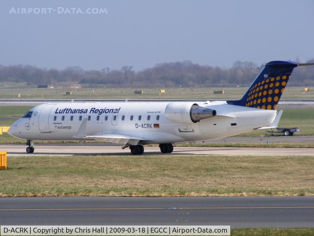 D-ACRK, 2004 Bombardier CRJ-200ER (CL-600-2B19) C/N 7901, Lufthansa Regional operated by Eurowings