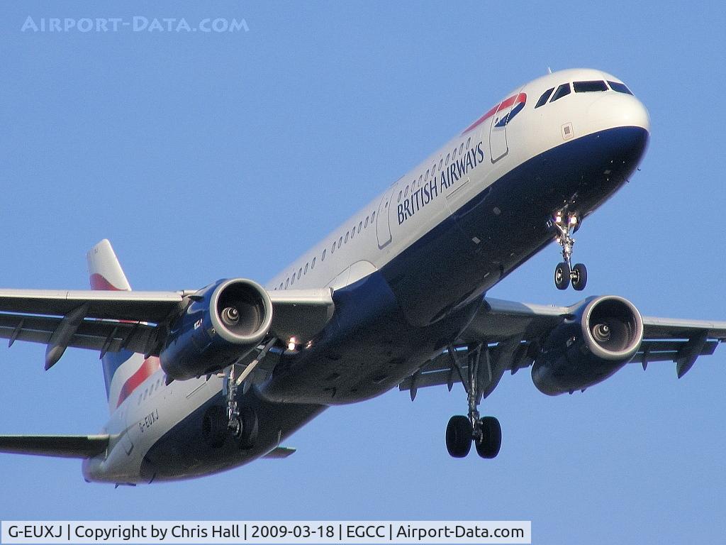 G-EUXJ, 2007 Airbus A321-231 C/N 3081, British Airways