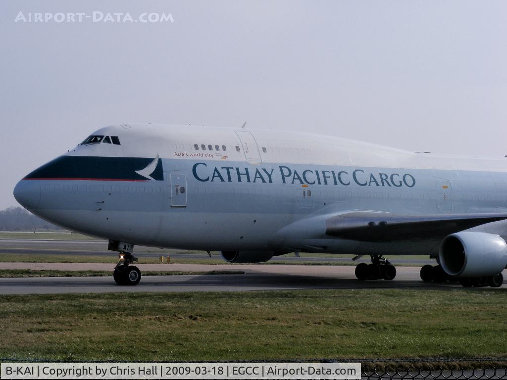B-KAI, 1994 Boeing 747-412 C/N 27217, Cathay Pacific Cargo