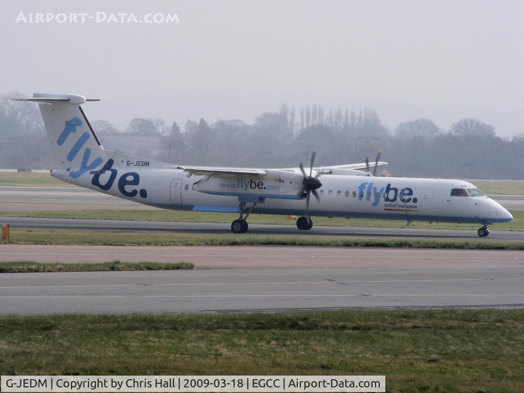 G-JEDM, 2003 De Havilland Canada DHC-8-402Q Dash 8 C/N 4077, flybe