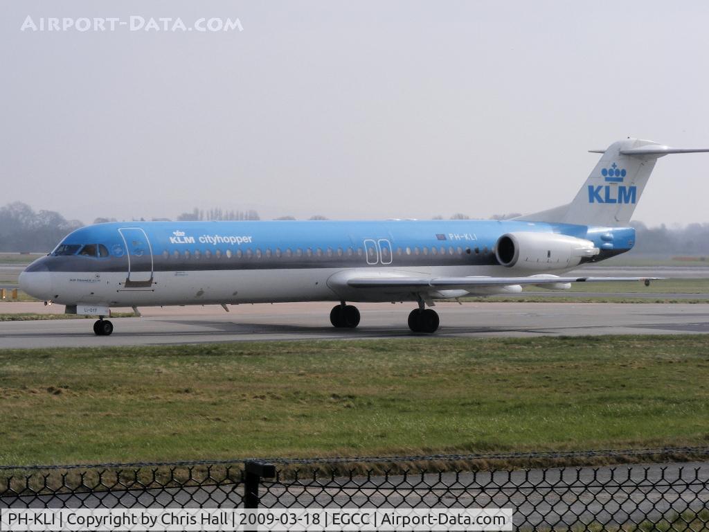 PH-KLI, 1989 Fokker 100 (F-28-0100) C/N 11273, KLM Cityhopper