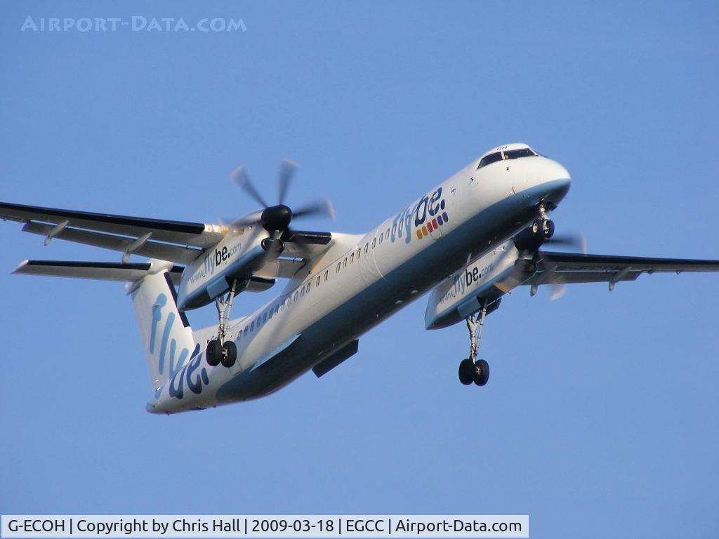 G-ECOH, 2008 De Havilland Canada DHC-8-402Q Dash 8 C/N 4221, flybe