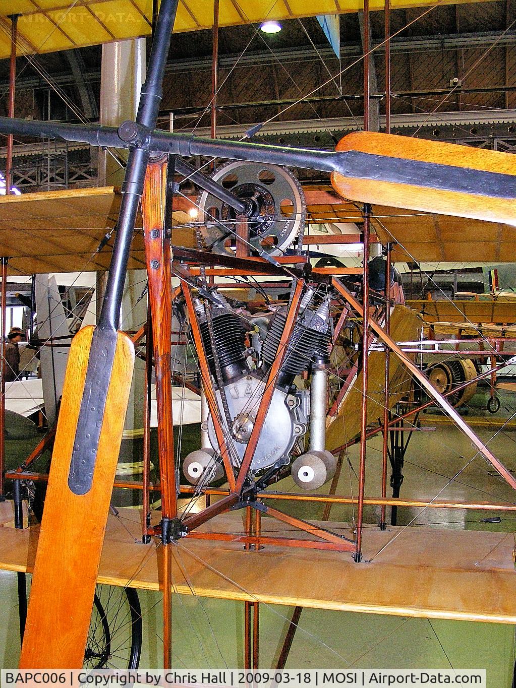 BAPC006, 1953 A V Roe Triplane Type IV Replica C/N BAPC.006, A. V. Roe Triplane replica