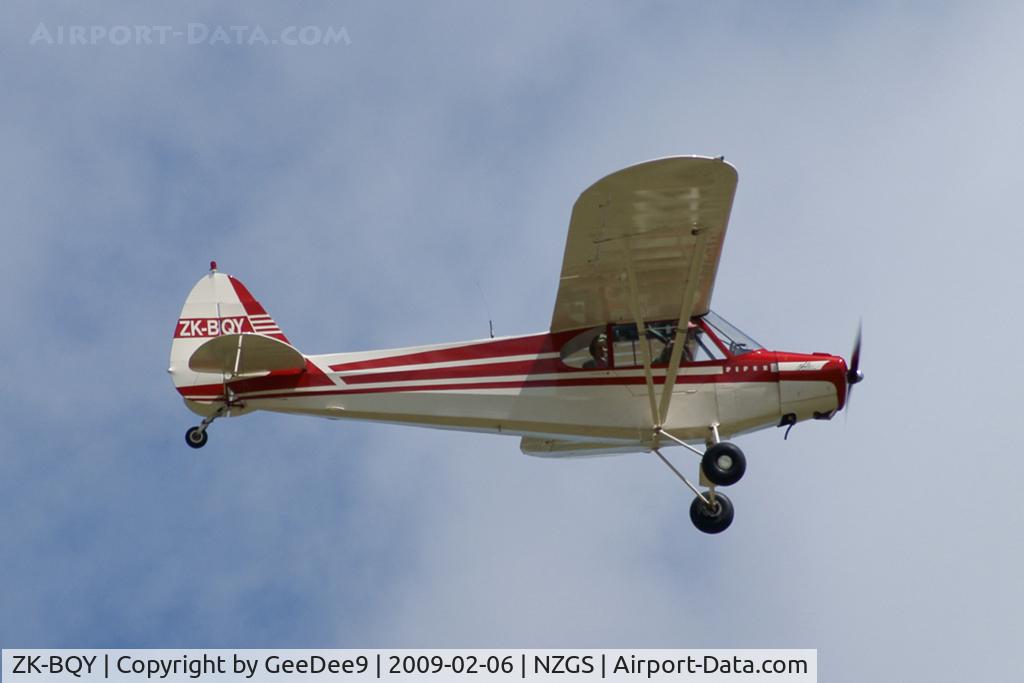 ZK-BQY, Piper PA-18 C/N 18-5769, Taking part in the air race