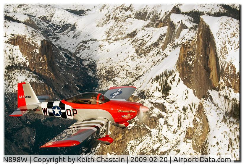 N898W, 2007 Vans RV-8 C/N 80792, N898W Winter Flight 2009