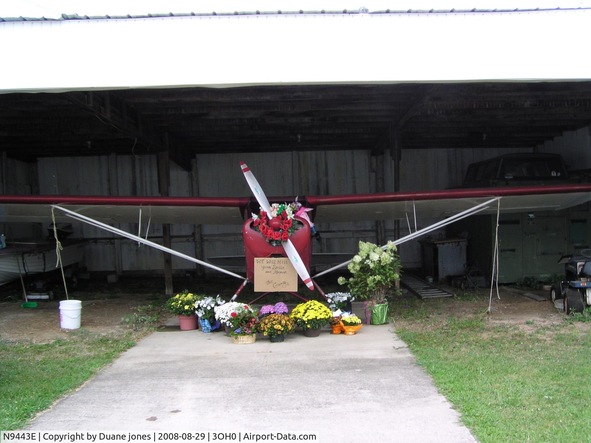 N9443E, 1946 Aeronca 11AC Chief C/N 11AC-1080, After my father the pilot Deceased