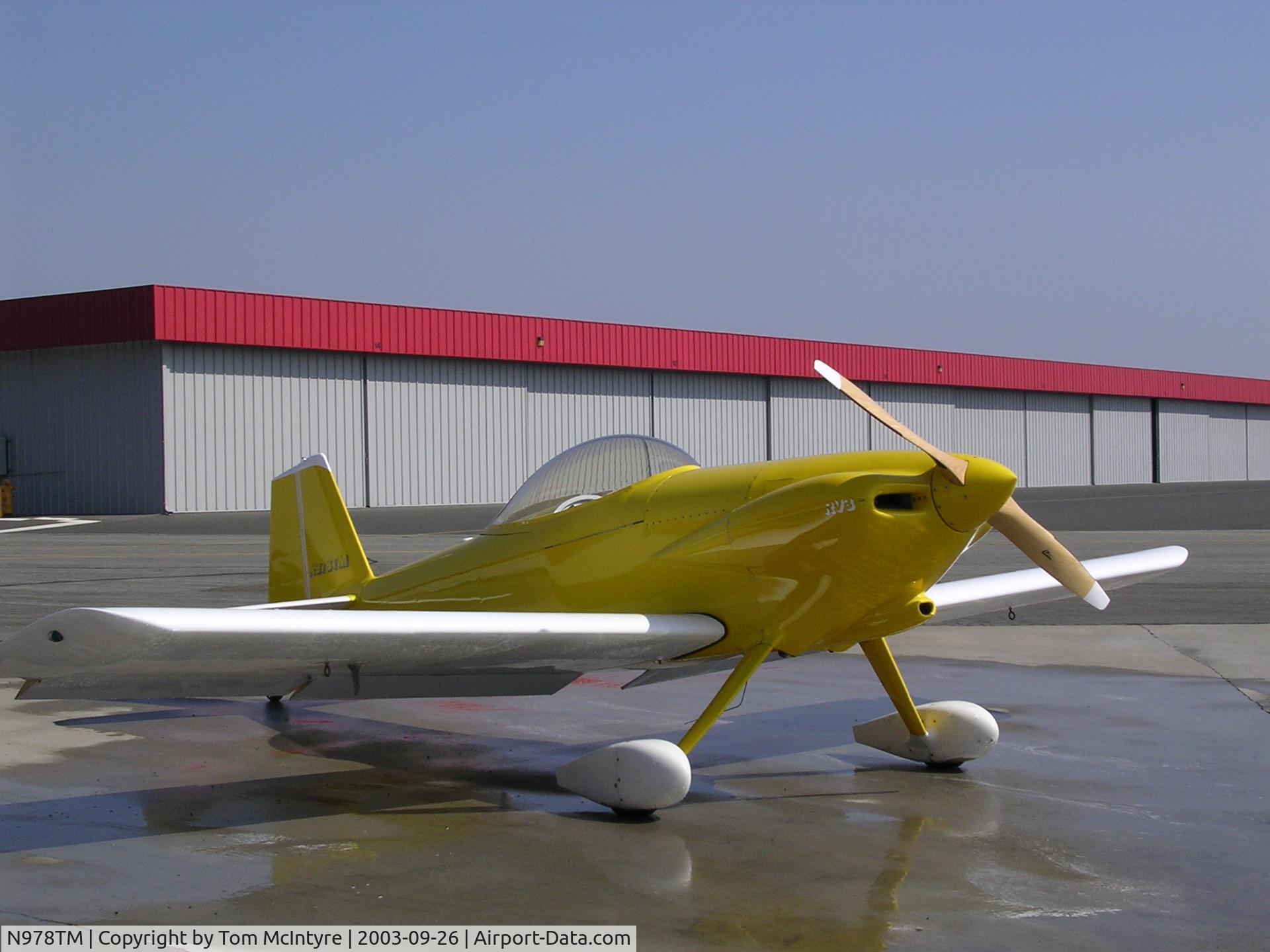 N978TM, Vans RV-3 C/N 11170, RV3