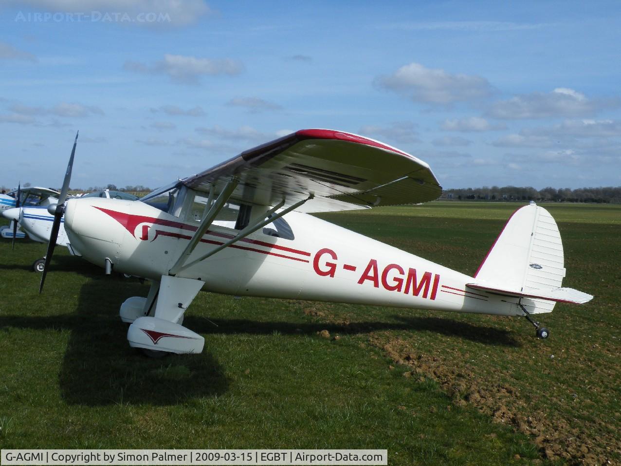 G-AGMI, 1941 Luscombe 8E Silvaire C/N 1569, Silvaire at Turweston