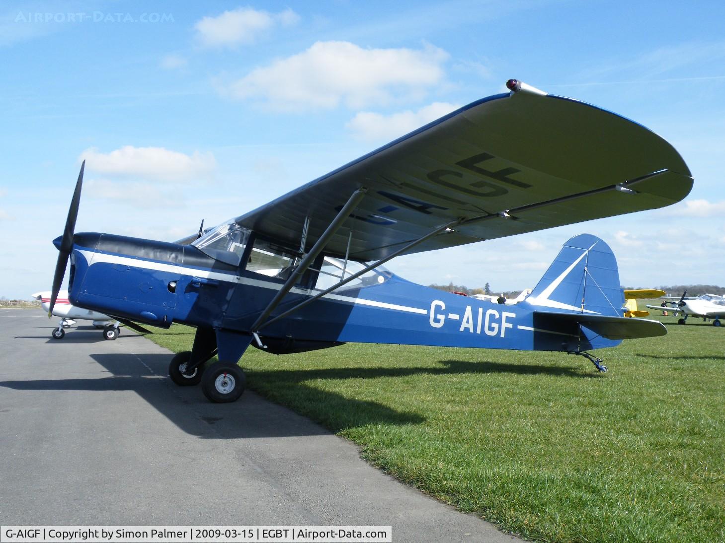 G-AIGF, 1946 Auster J-1N Alpha C/N 2188, Auster visiting Turweston
