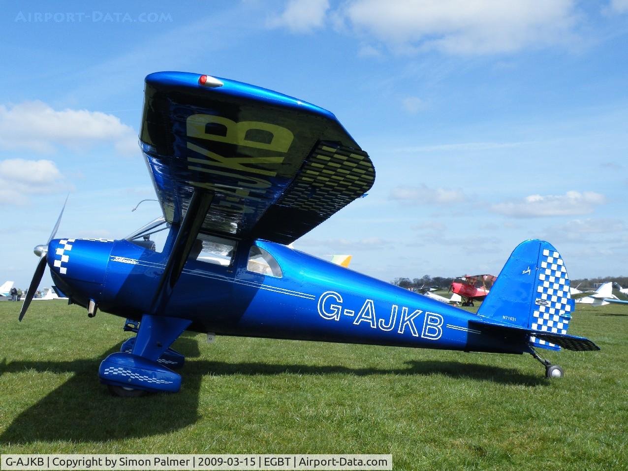 G-AJKB, 1946 Luscombe 8E Silvaire C/N 3058, Smart Silvaire at Turweston fly-in