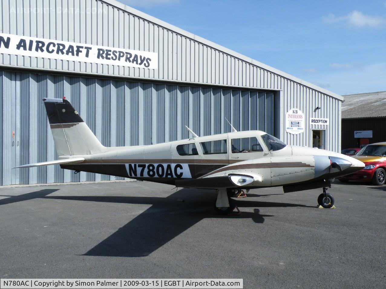 N780AC, 1969 Piper PA-30 Twin Comanche Twin Comanche C/N 30-1967, Twin Comanche at Turweston