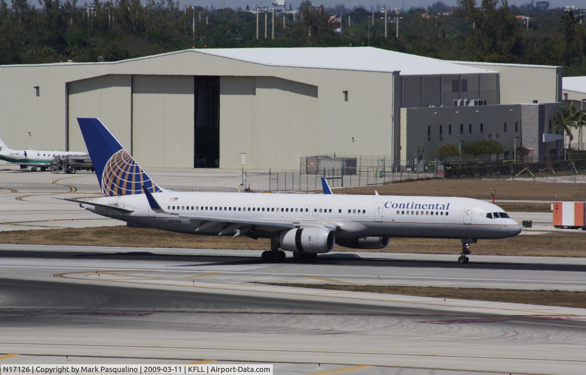 N17126, 1998 Boeing 757-224 C/N 27566, Boeing 757-200