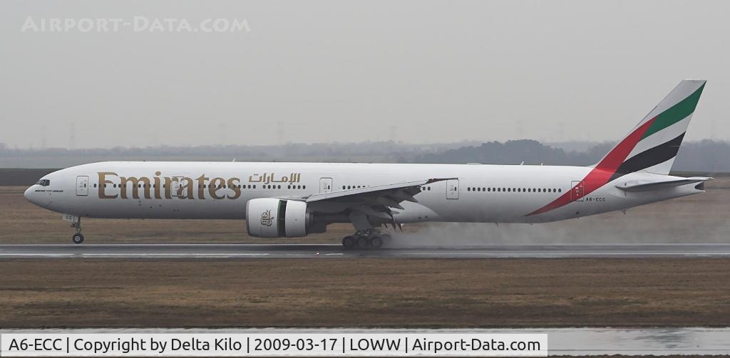 A6-ECC, 2007 Boeing 777-36N/ER C/N 33865, EMIRATES