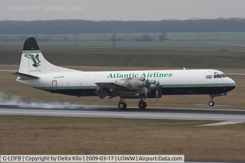 G-LOFB, 1961 Lockheed L-188C(F) Electra C/N 1131, ATLANTIC AIRLINES  LOCKHEED ELEKTRA L-188A