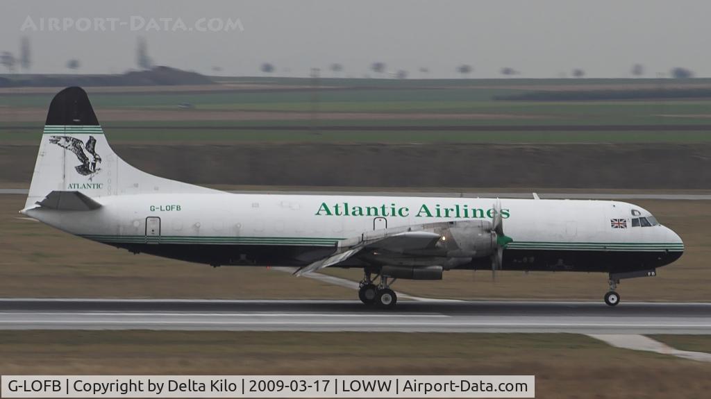 G-LOFB, 1961 Lockheed L-188C(F) Electra C/N 1131, ATLANTIC AIRLINES  LOCKHEED ELEKTRA L-188A