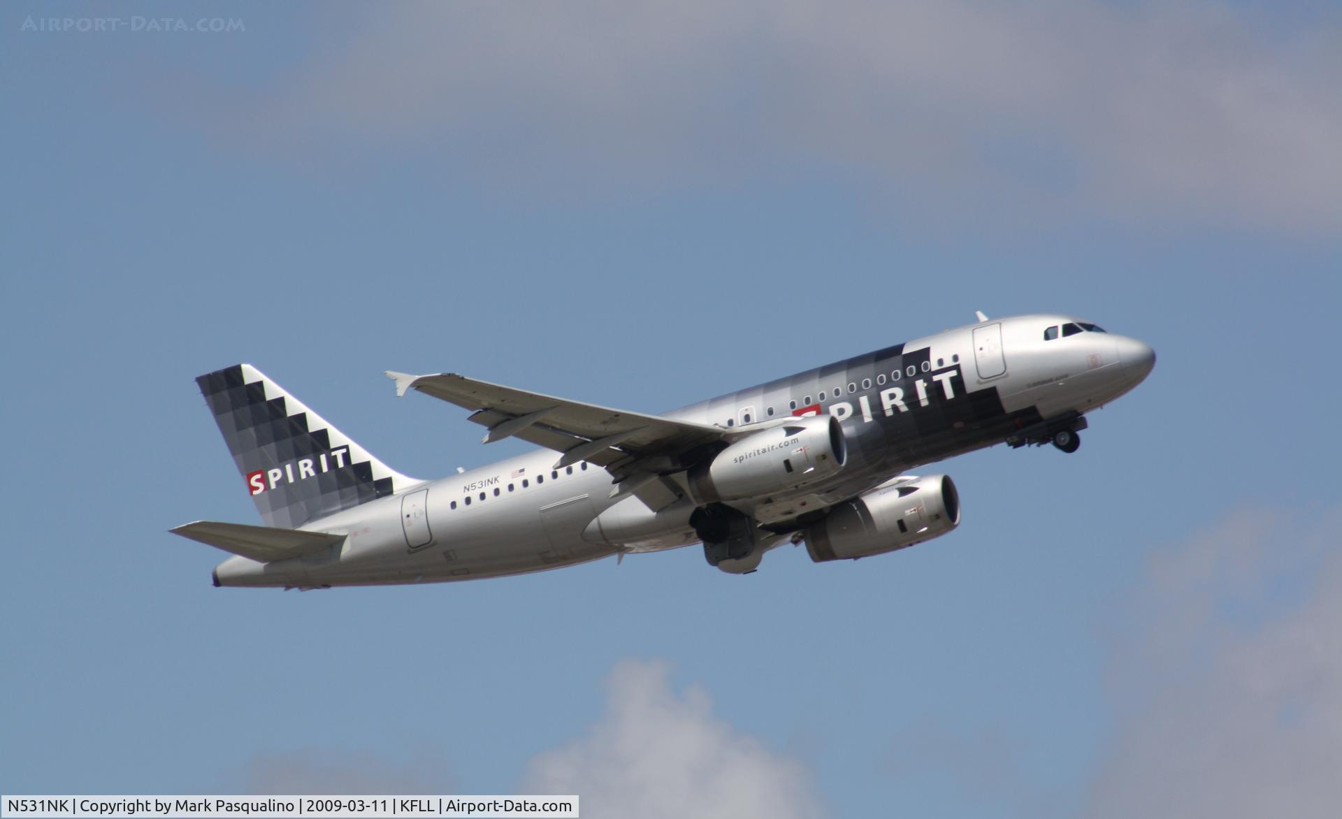 N531NK, 2007 Airbus A319-132 C/N 3026, Airbus A319