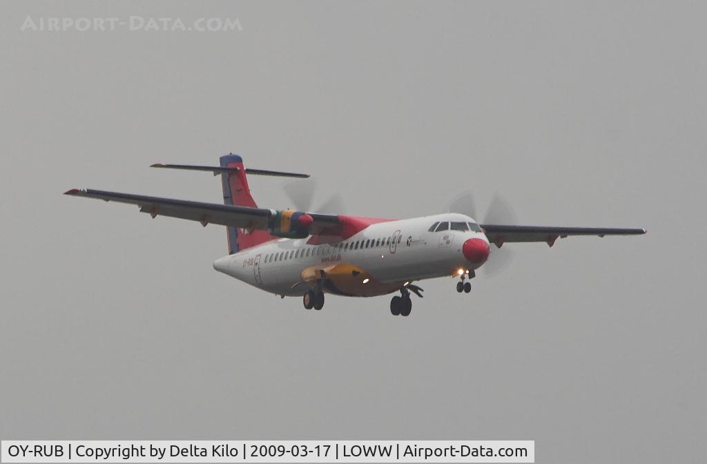 OY-RUB, 1992 ATR 72-202 C/N 301, Danish Air Transport  ATR72