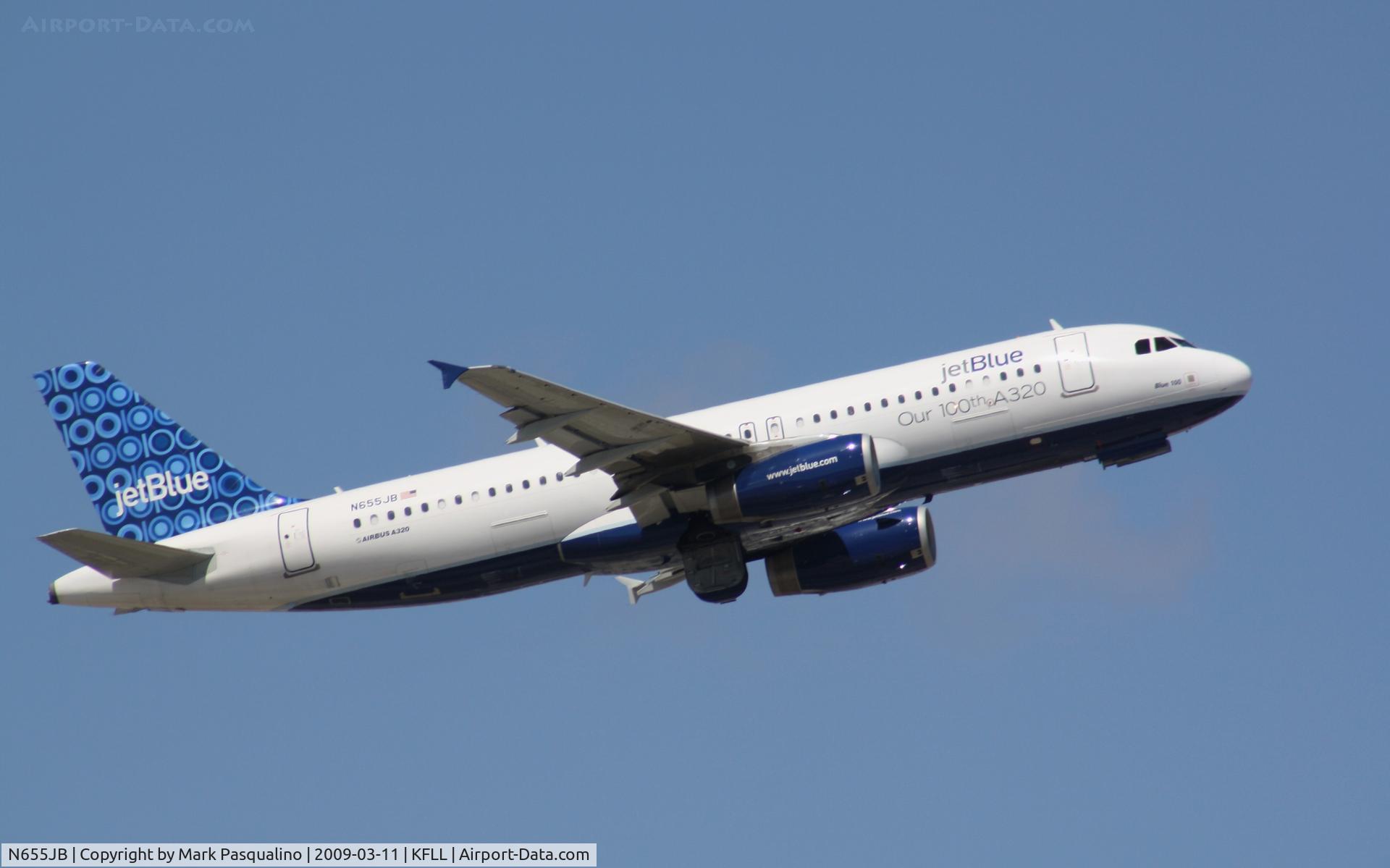 N655JB, 2007 Airbus A320-232 C/N 3072, Airbus A320