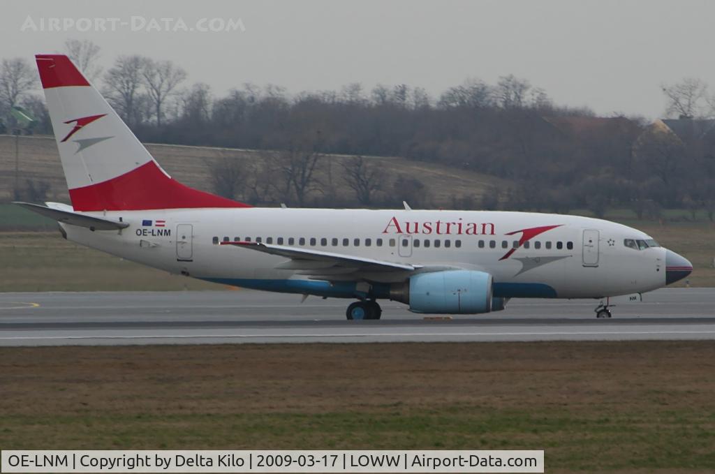 OE-LNM, 2000 Boeing 737-6Z9 C/N 30138, AUSTRIAN AIRLINES nose from Lauda