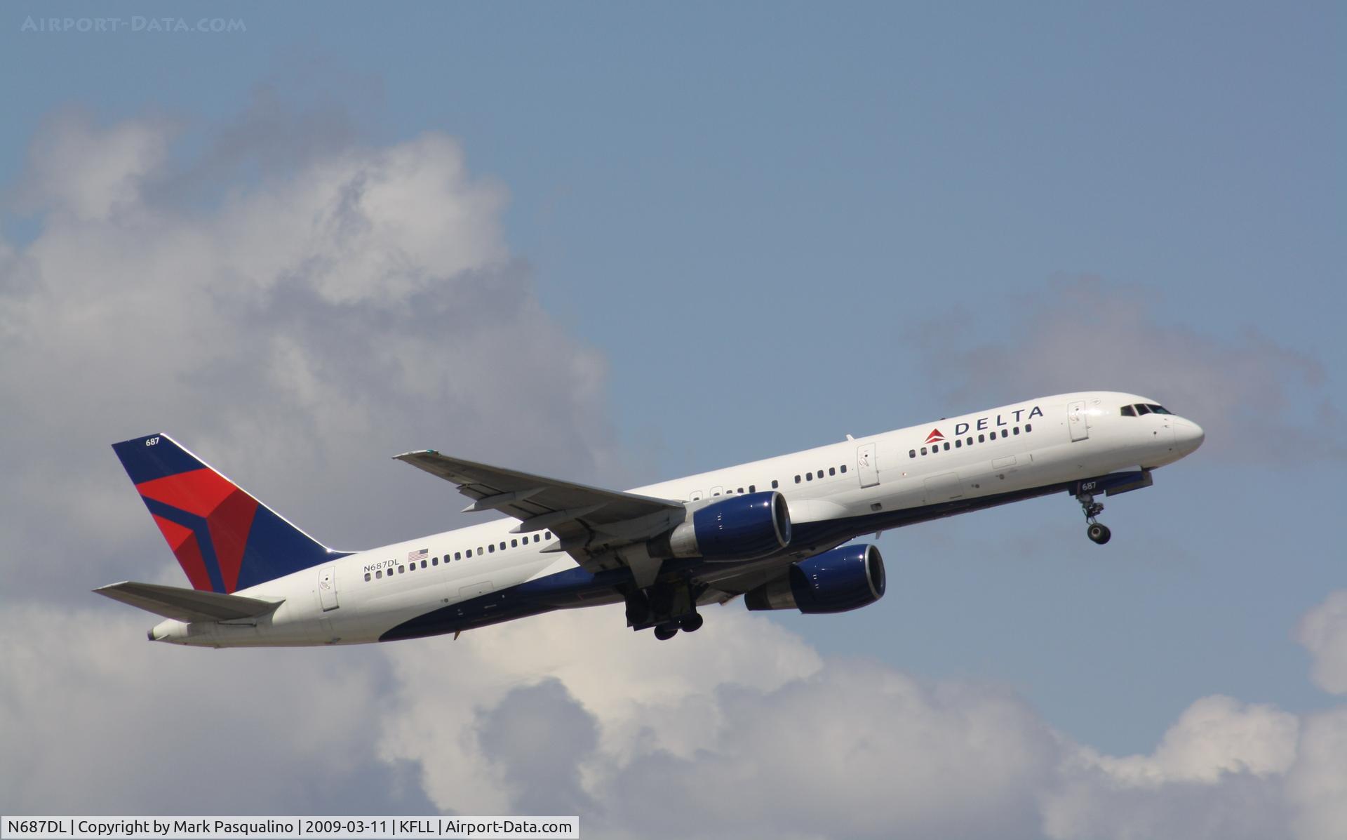 N687DL, 1998 Boeing 757-232 C/N 27586, Boeing 757-200