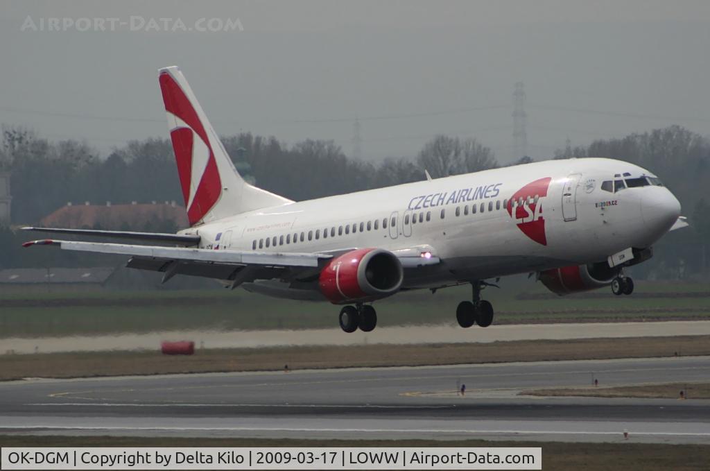 OK-DGM, 1998 Boeing 737-45S C/N 28473, CSA Czech Airlines Boeing 737-45S cn.28473	