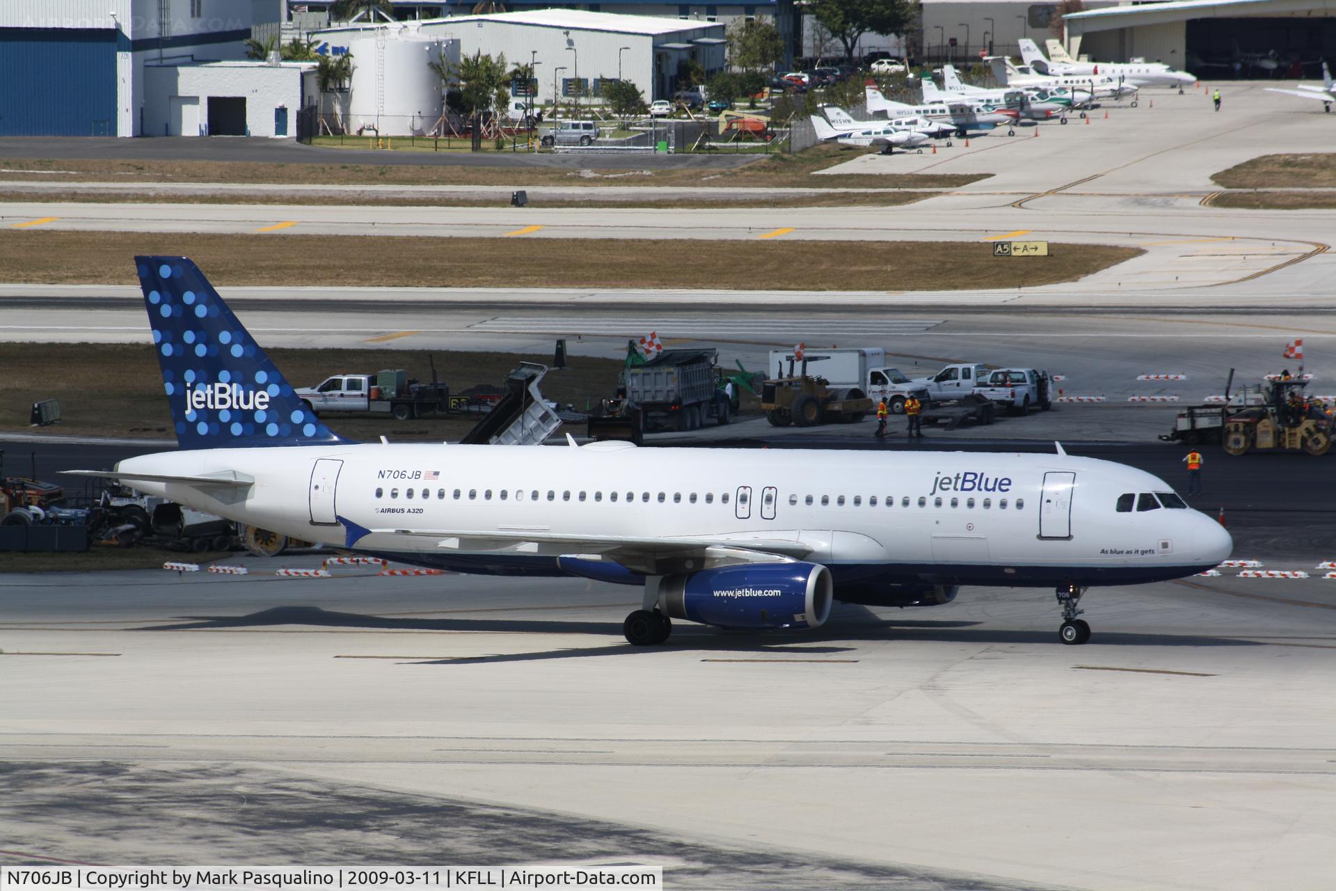 N706JB, 2008 Airbus A320-232 C/N 3451, Airbus A320