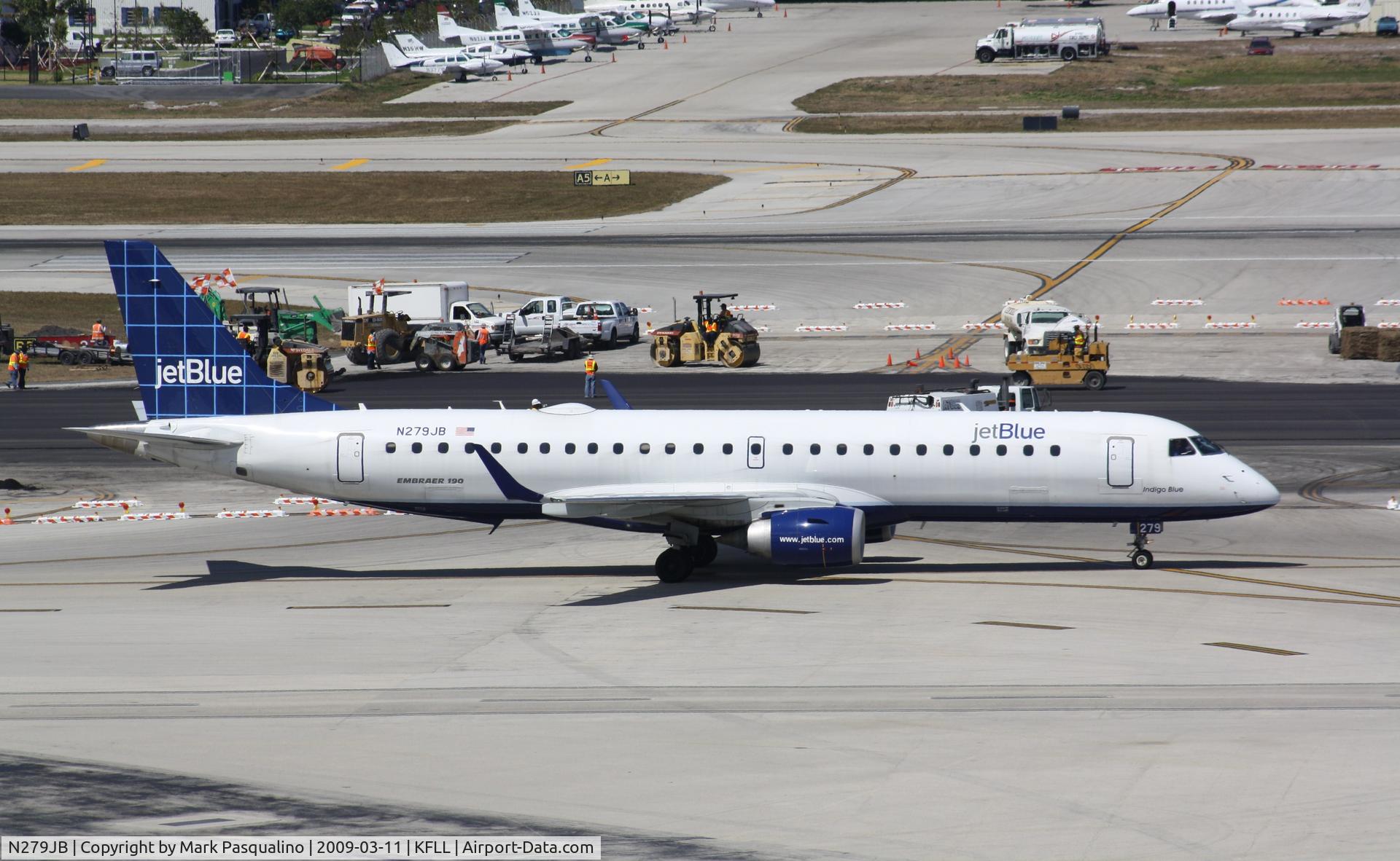 N279JB, 2007 Embraer 190AR (ERJ-190-100IGW) C/N 19000090, ERJ 190-100 IGW
