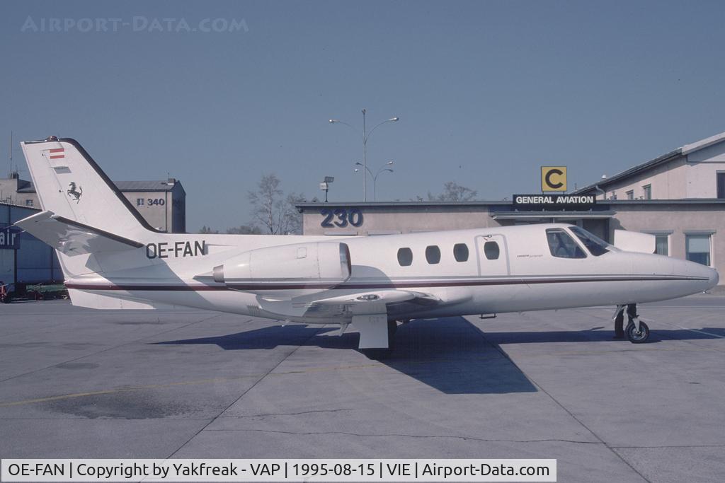 OE-FAN, 1976 Cessna 500 Citation I C/N 500-0289, Cessna 500 Citation 1