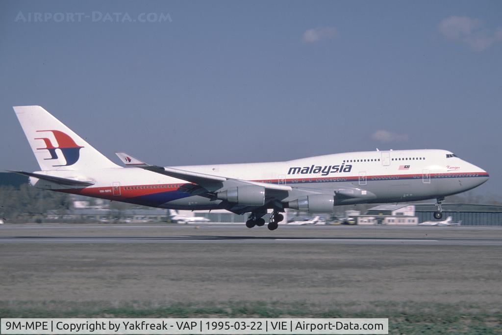 9M-MPE, 1993 Boeing 747-4H6 C/N 25702, Malaysia Boeing 747-400