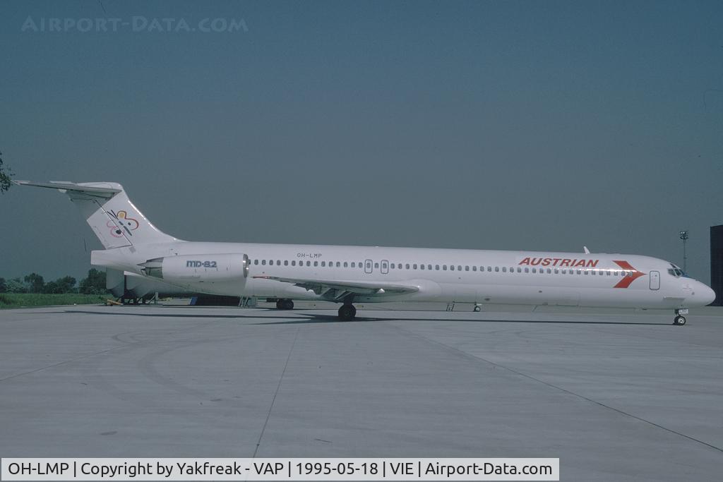 OH-LMP, 1982 McDonnell Douglas MD-82 (DC-9-82) C/N 49152, Austrian Airlines MD80