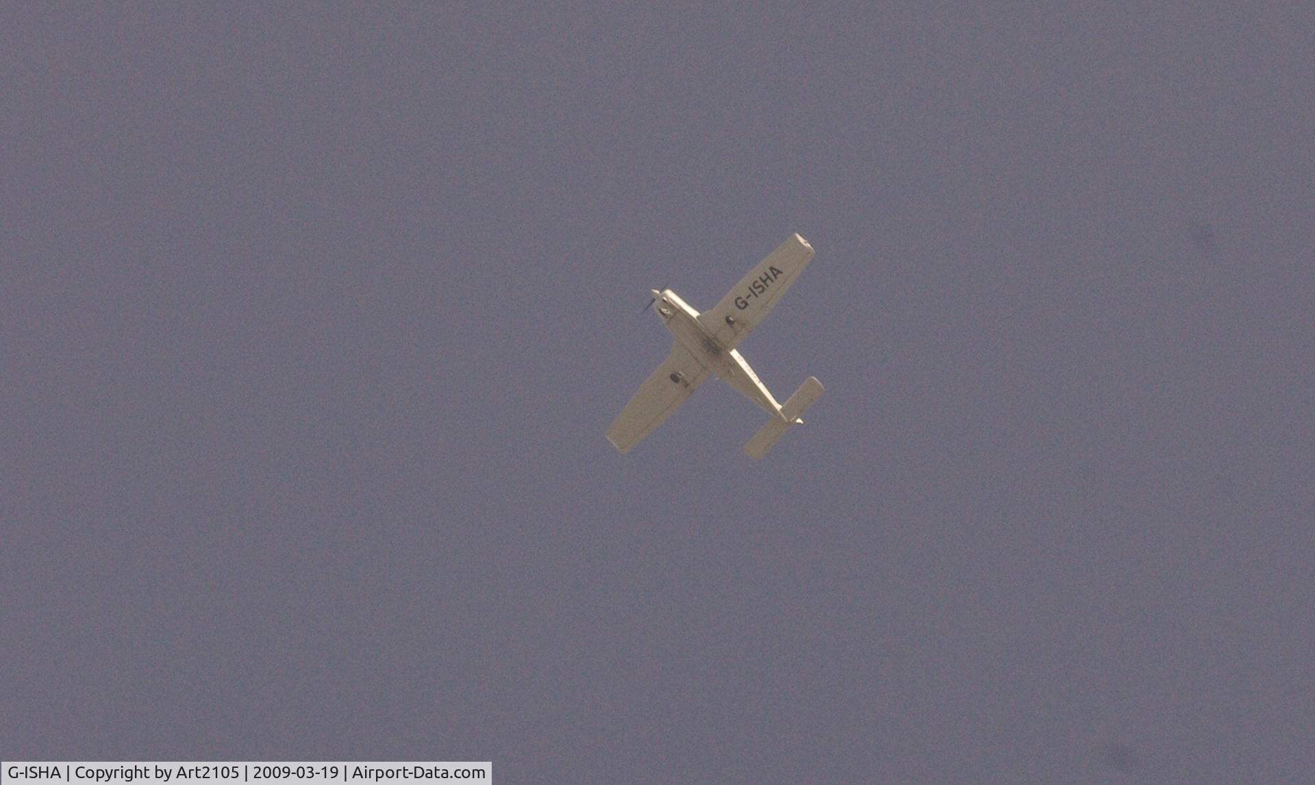 G-ISHA, 2004 Piper PA-28-161 Cherokee Warrior III C/N 2842211, Taken flying over Blackburn, Lancashire