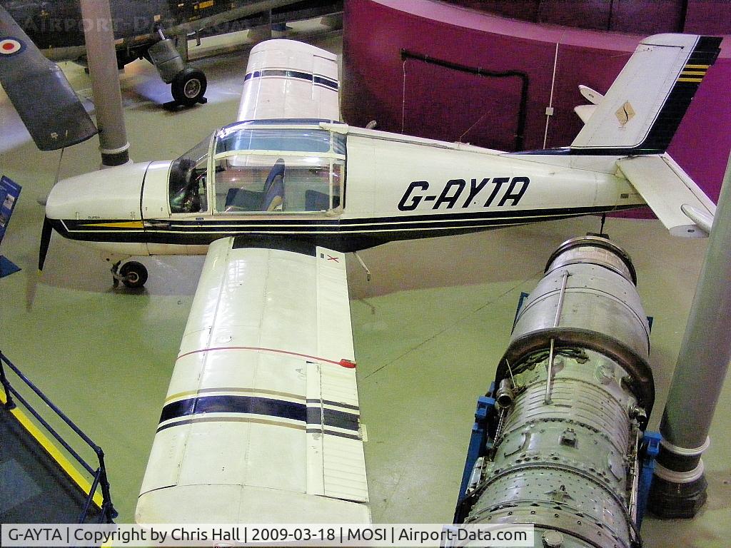 G-AYTA, 1971 Socata MS-880B Rallye Club C/N 1789, at the Museum of Science and Industry