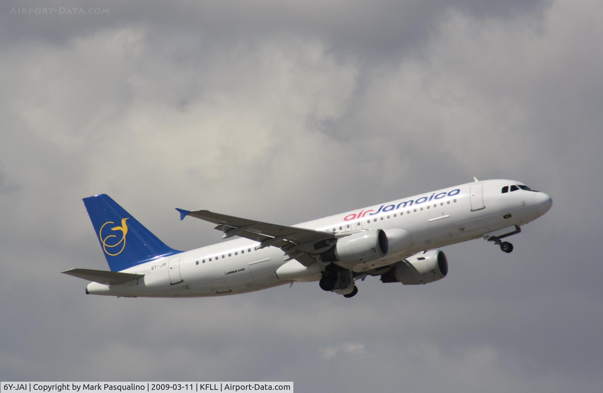 6Y-JAI, 1997 Airbus A320-214 C/N 628, Airbus A320