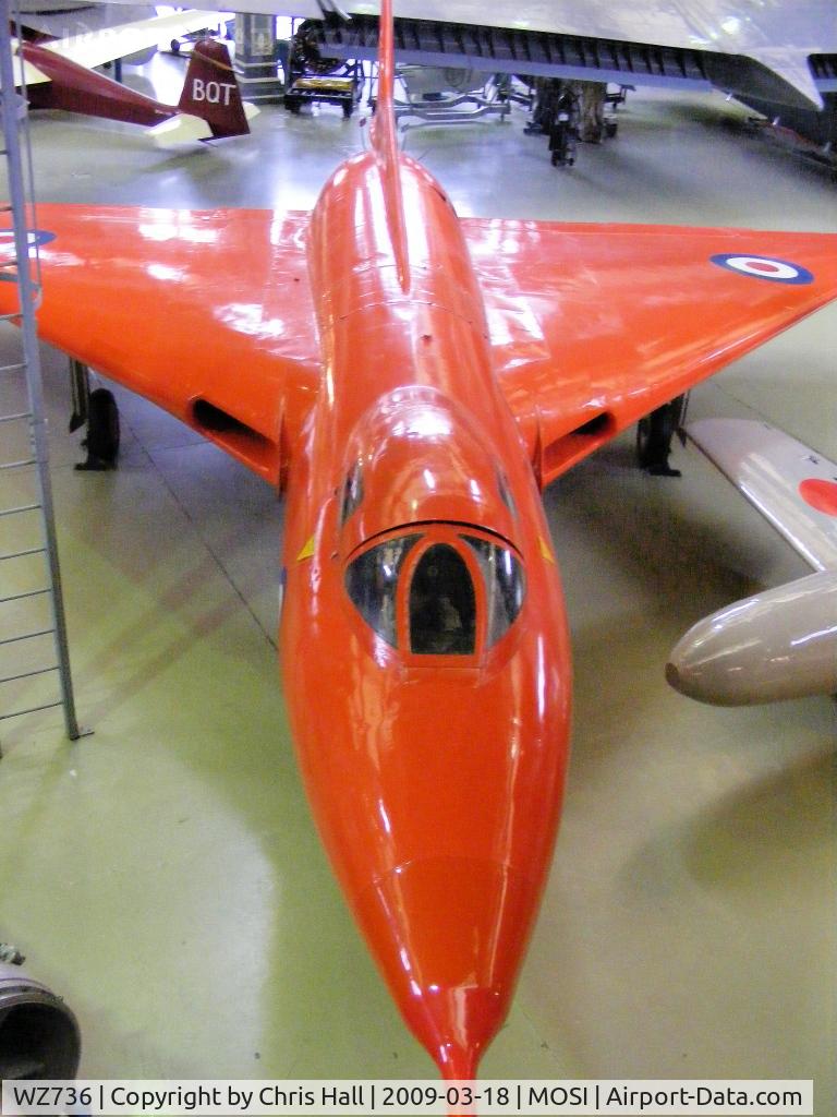 WZ736, 1953 Avro 707A C/N Not found WZ736, at the Museum of Science and Industry