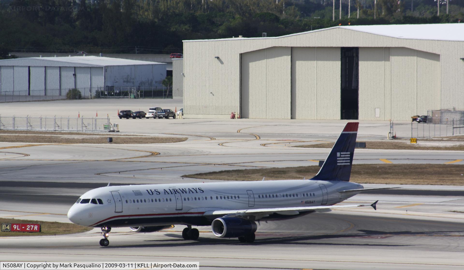 N508AY, 2008 Airbus A321-231 C/N 3740, Airbus A231-200