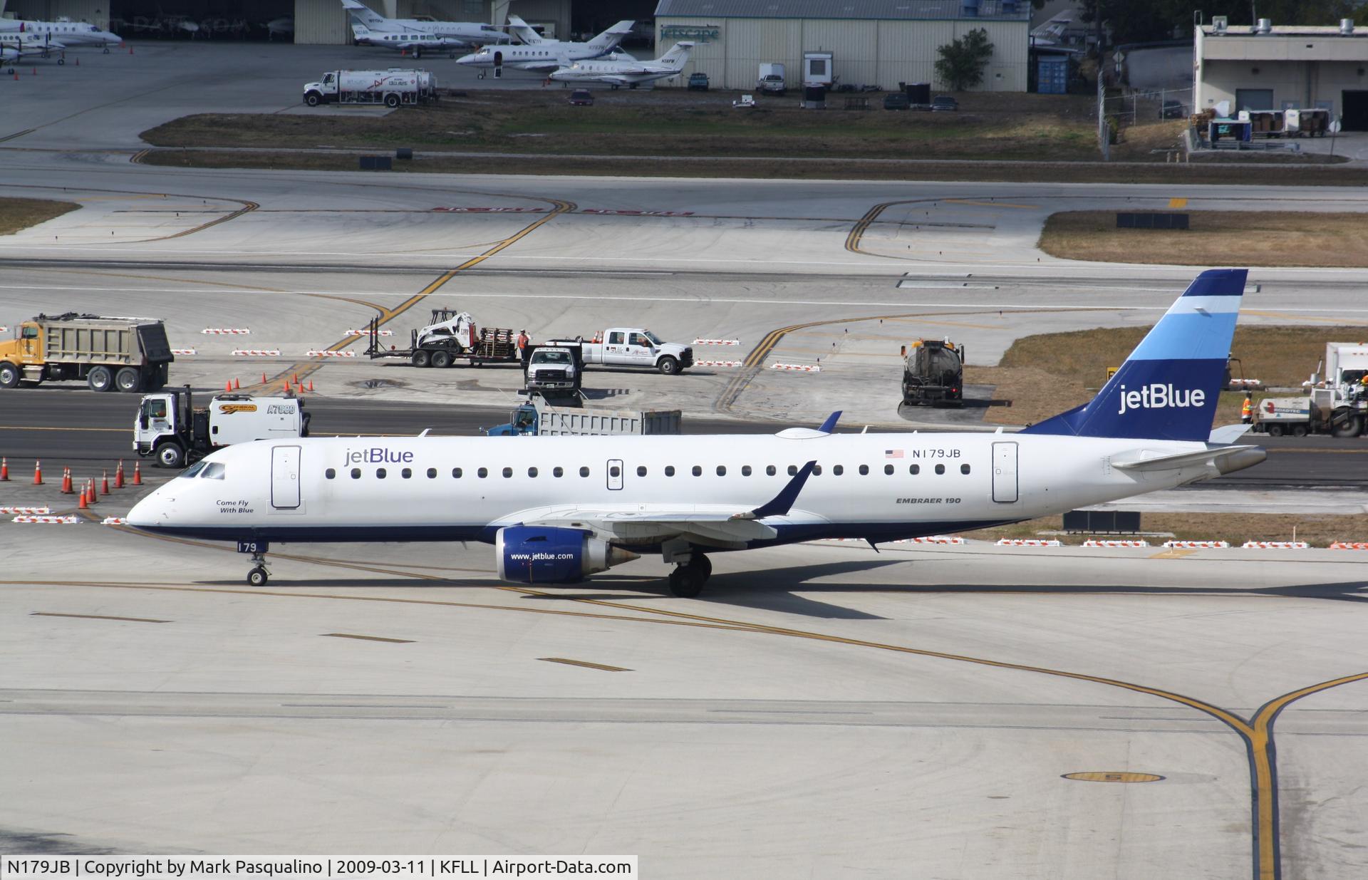 N179JB, 2005 Embraer 190AR (ERJ-190-100IGW) C/N 19000006, ERJ 190-100 IGW