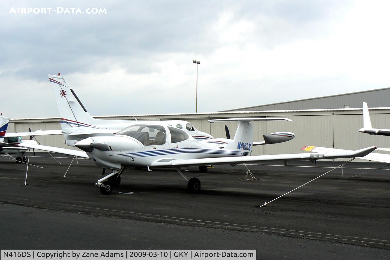 N416DS, 2005 Diamond DA-40 Diamond Star C/N 40.533, At Arlington Municipal